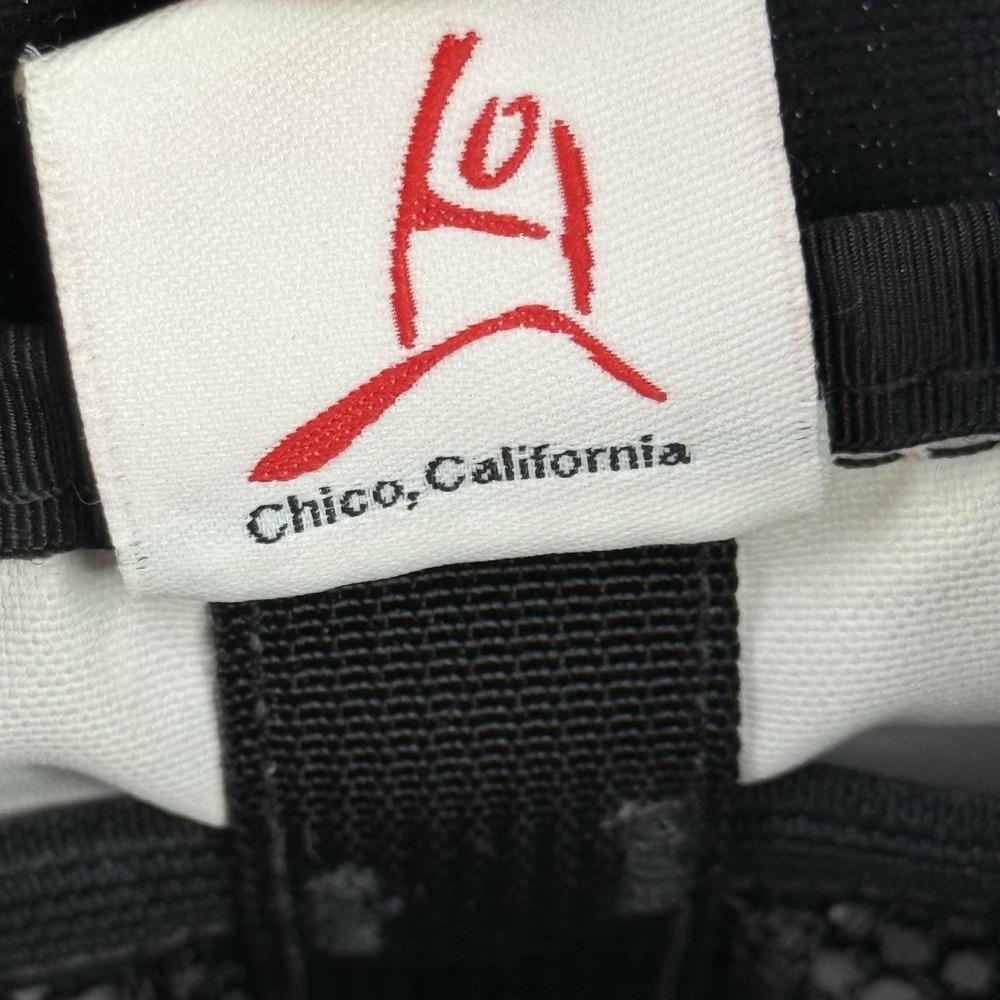 Overland Equipment Messenger Bag Black Floral Canvas Made In Chico USA - Picture 11 of 16